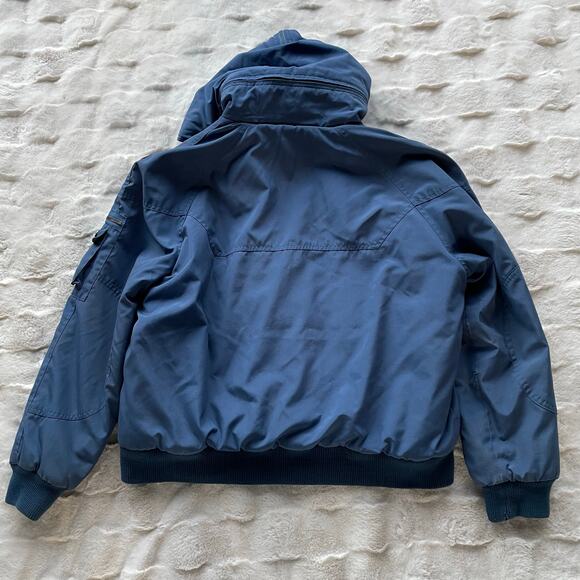 š„Vintage Midwest Traders Unisex Utility Retro Bomber Jacket Plaid Blanket lined - Picture 7 of 15